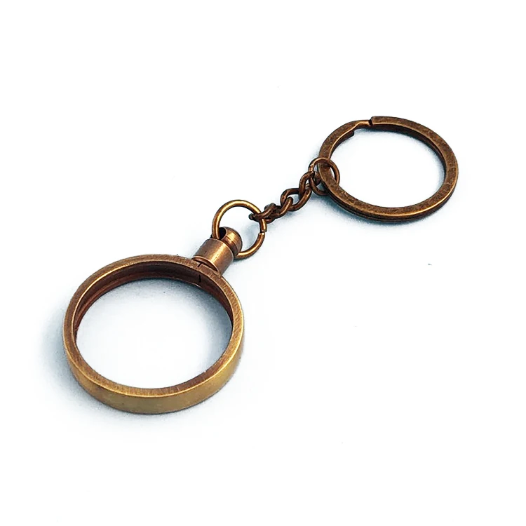 
27mm 32mm 38mm 45mm 50mm blank stainless steel split rings keyring keyring 