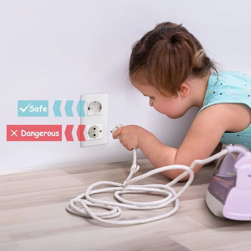 PRODIGY OL013 Newest design Plastic European countries baby safety power socket protector plug cover