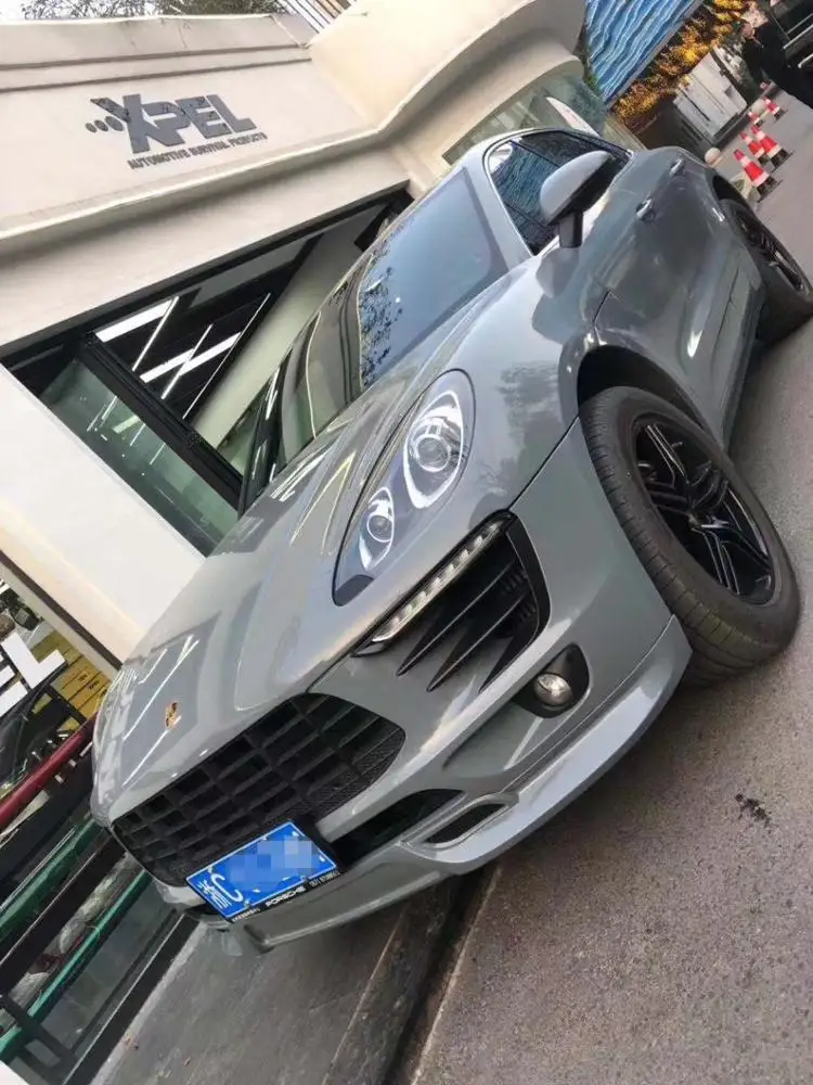 KM   for  Macan 95B.1  2014-2017 front lip bodykit bumper side skirts rear diffuser front bumper