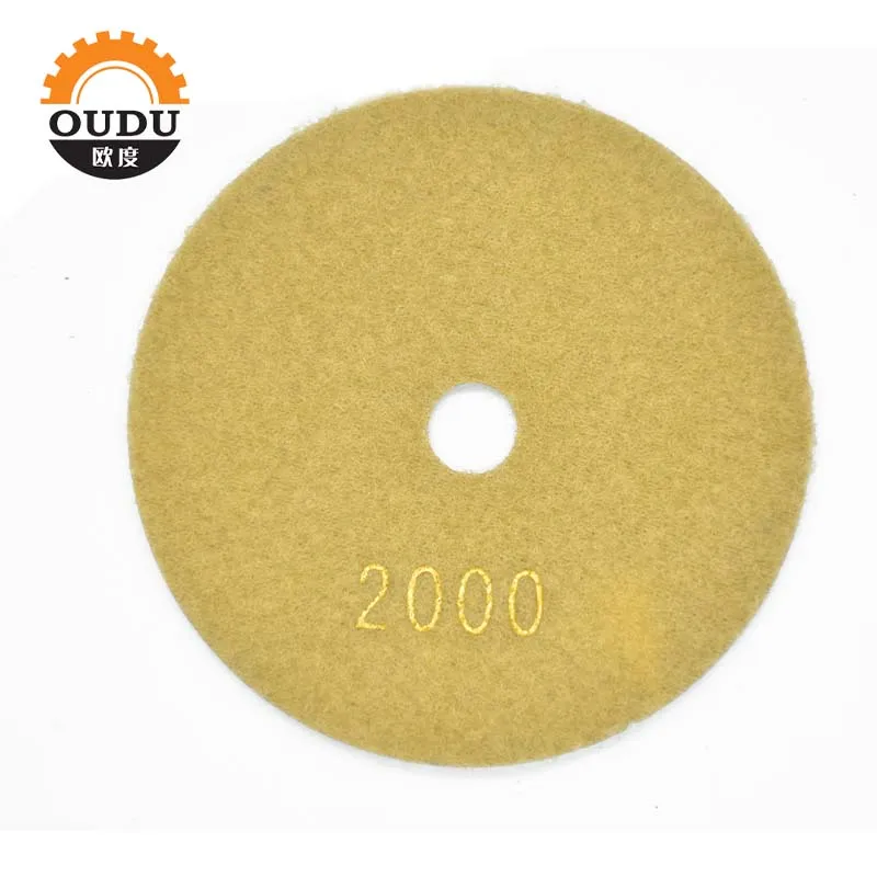 Premium Hybrid Wet Polishing Pad For Diamond 4 Steps Polishing Pads Marble Abrasive tool