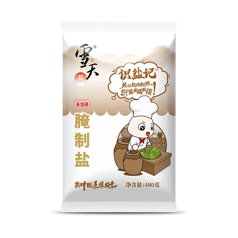 Snowy Sky Food Pickling 480g bag Uniodized Table Salt