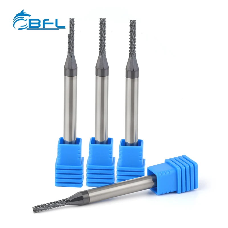 BFL Solid Carbide  Corn Milling Cutter With Altin-Coating For PCB Corn Endmill
