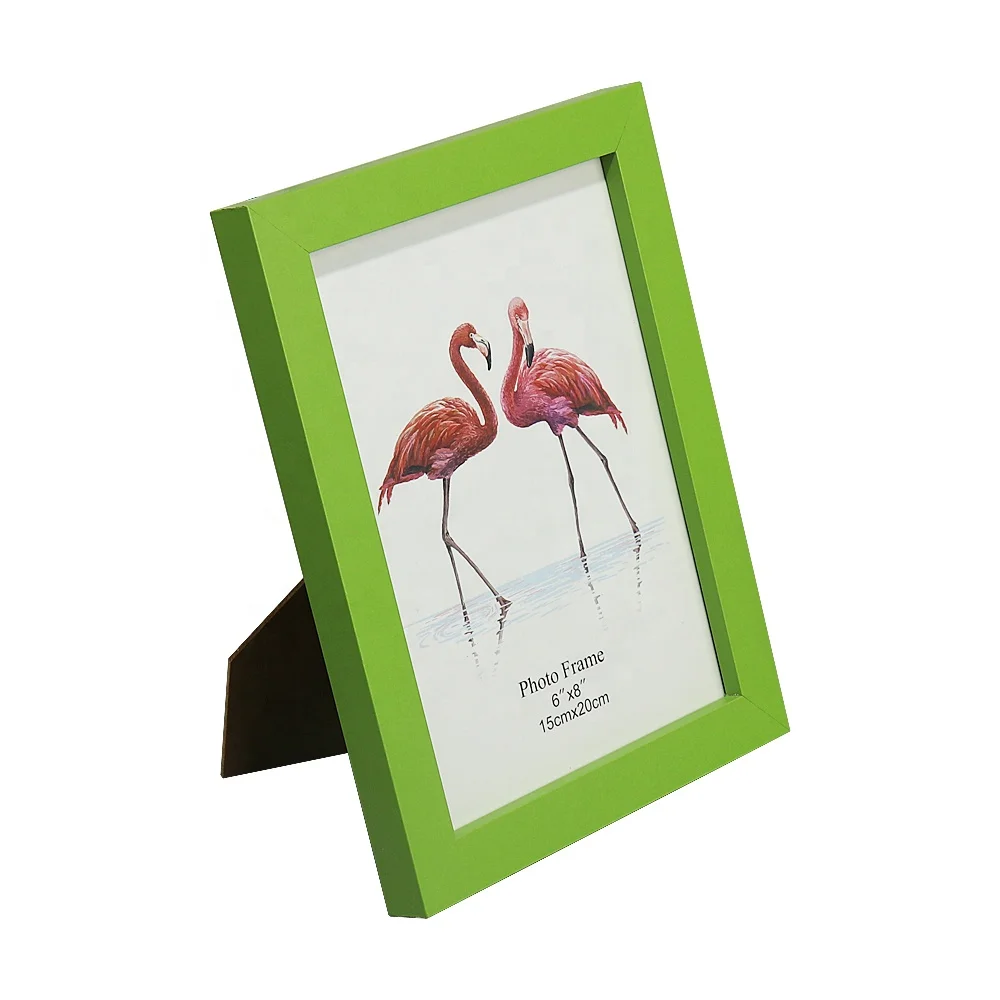 Factory selling wooden picture frame pendulum table can be customized size wall mounted wooden picture frame