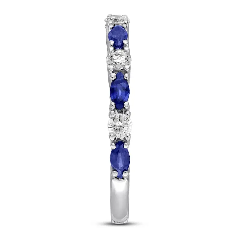 Pure S925 Sterling Silver Zircon Female Platinum Plated Marquise Moissanite Ring Real Sapphire Ring
