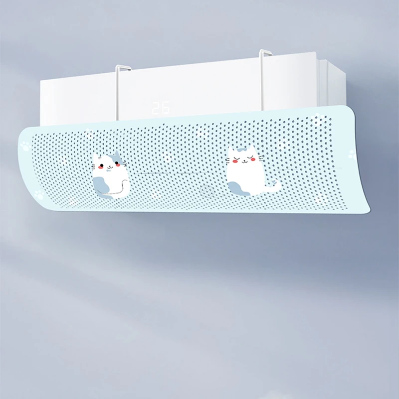 Modern 180 Degree Adjustable Anti-straight Blow Air Guide Cover Air Conditioning Wind Shield