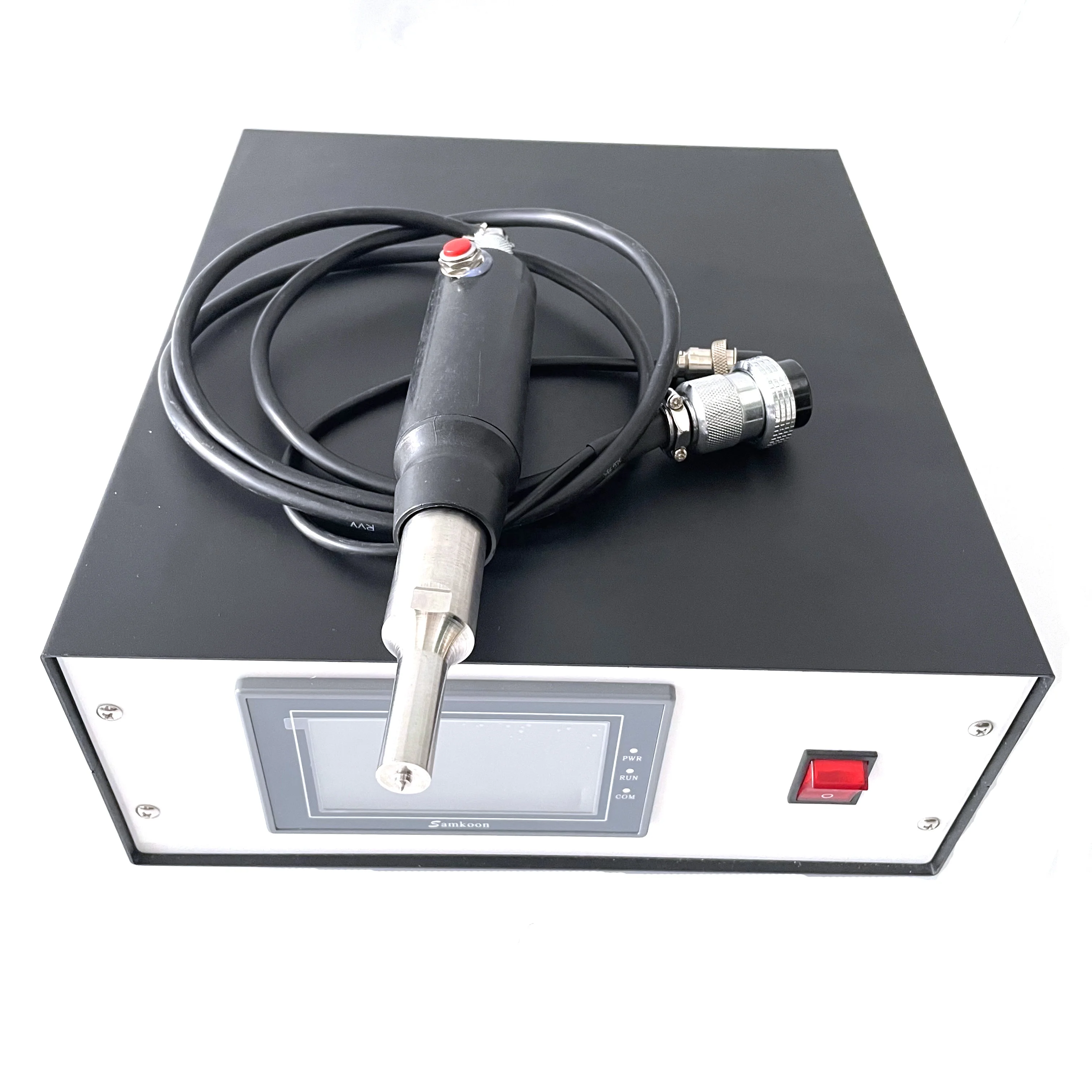 Portable Ultrasonic Welding Device With Digital Generator For Spot Welding And Riveting of PVC/PET Fruit Soft Plastic Box