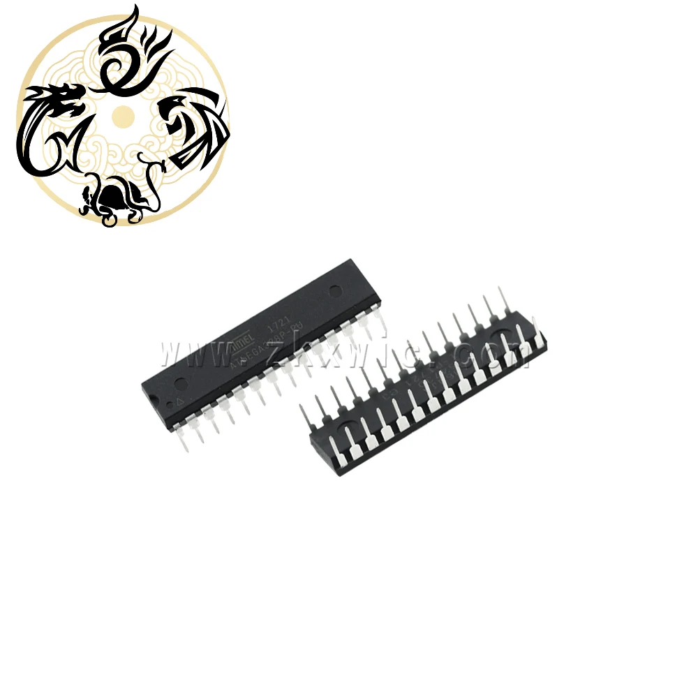 New Original Guaranteed Quality DIP-28 ATMEGA328P PU ATMEGA328P-PU Electronic Components IC BOM Chips