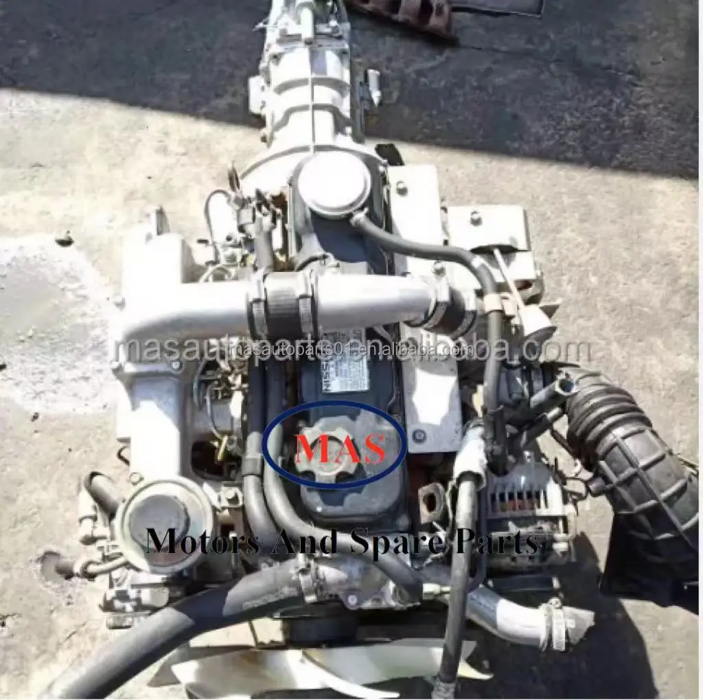Complete Used QD32 engine with manual gearbox with turbo diesel engine for Nissan