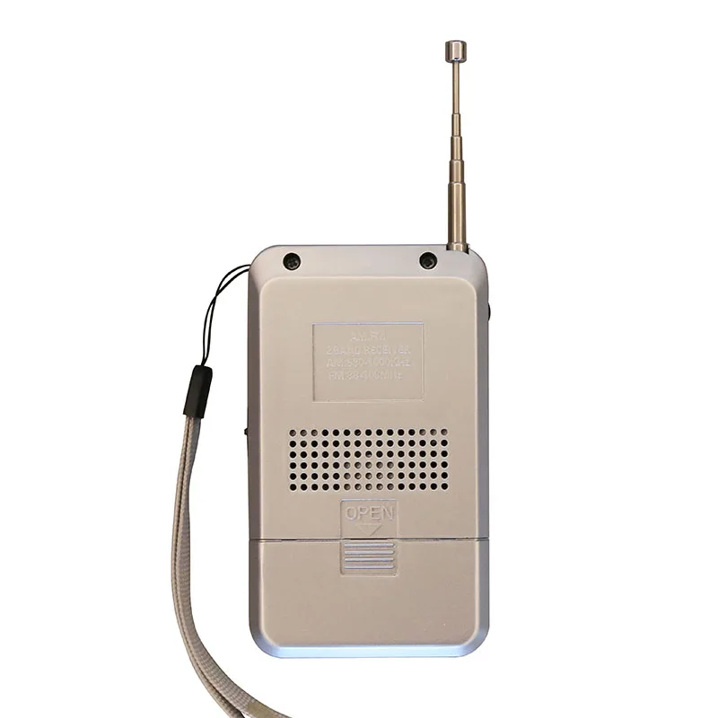 R-398 manufacture  hot selling pocket home mini radio with FM AM sound complete two band receiver