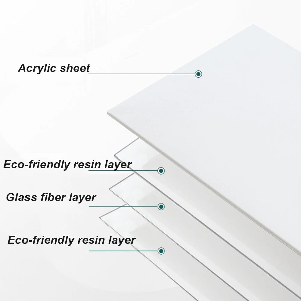 Baide High European Quality Standard Square Bathroom Pan Shower Tray Shower Floor Base Different Size Available