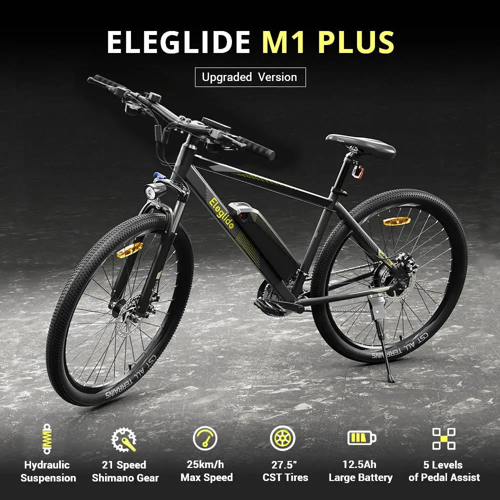 ЕС наличии eleglide M1 Плюс Электрический дорожный велосипед 27