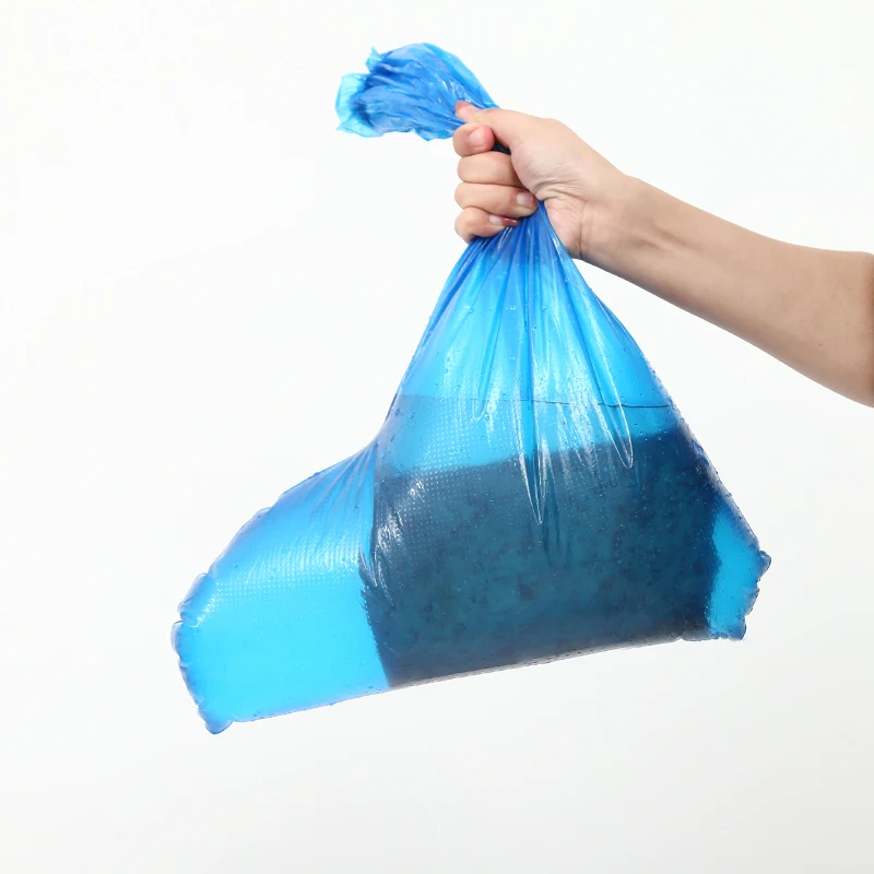 Rainy day Waterproof Plastic Short Tube Pe Boot covers Rubber Bands Raise Livestock Disposable Short Boot Cover For Shoes