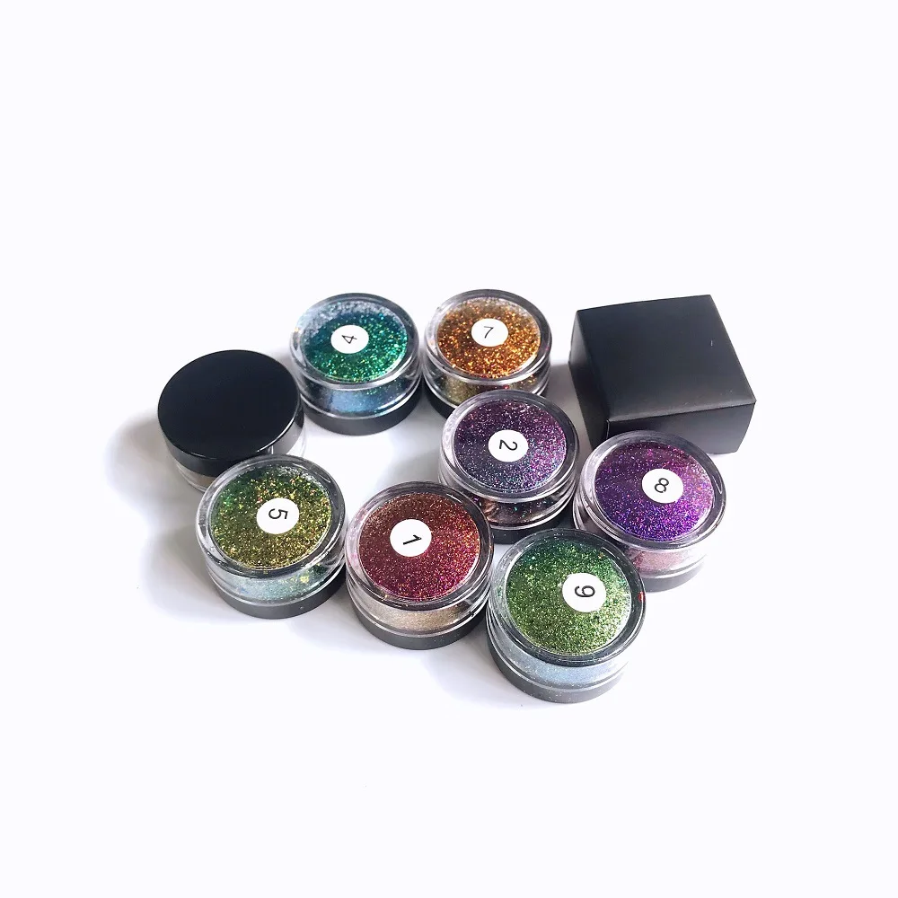 Cosmetic Grade Duochrome Eyeshadow Custom Label Chameleon/cameleon Pigment Powder Eye Shadow