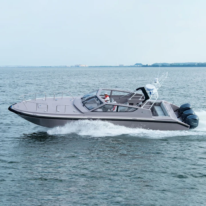 Роскошная алюминиевая большая скоростная лодка Kinocean для продажи