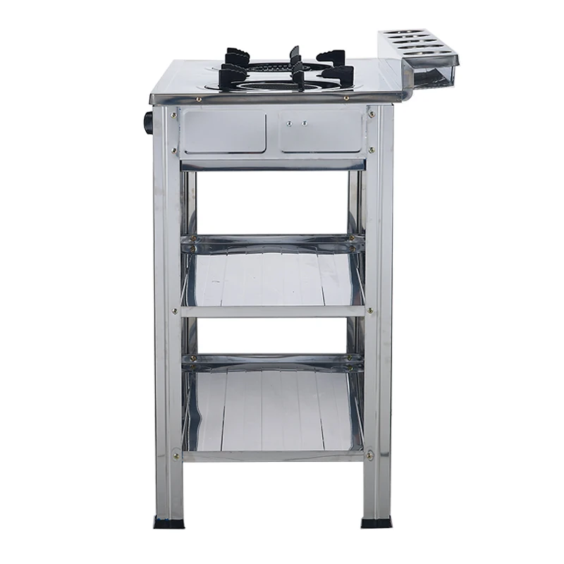
New model automatic ignition stainless steel panel kitchen 2 burner gas burner home portable stand gas stove 