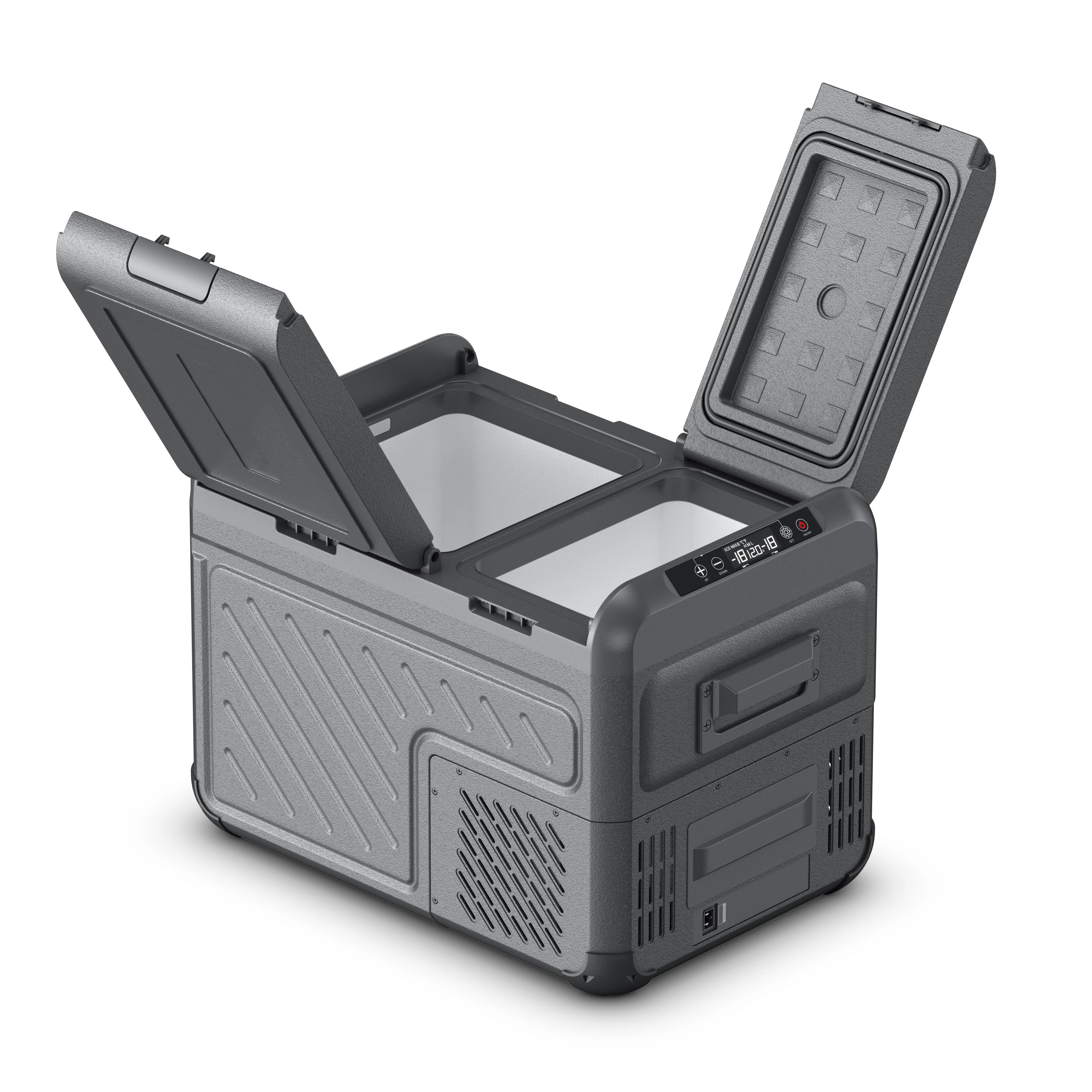 Custom Logo Portable Mobile Fridge Outdoor Car Refrigerator 12V 24V Freezer Camping fridge