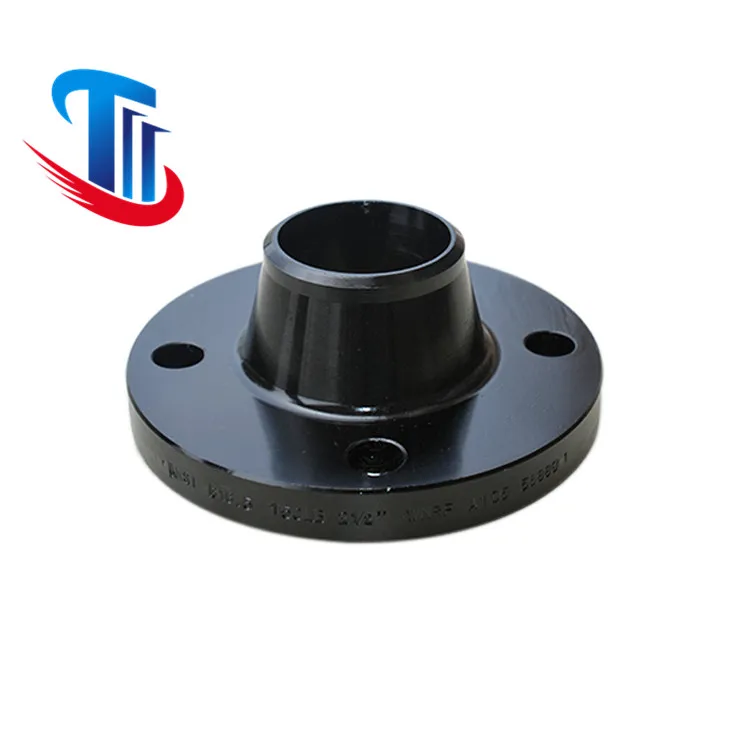 Flange Welding Neck RF 1/2inch to 60inch Class 150 to Class 2500 ASTM A105 Black Painting ASME B 16.5 ASME B16.47