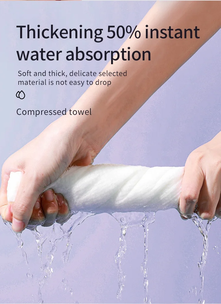 Hot sale manufacturer soft disposable compression bath towel for hotel