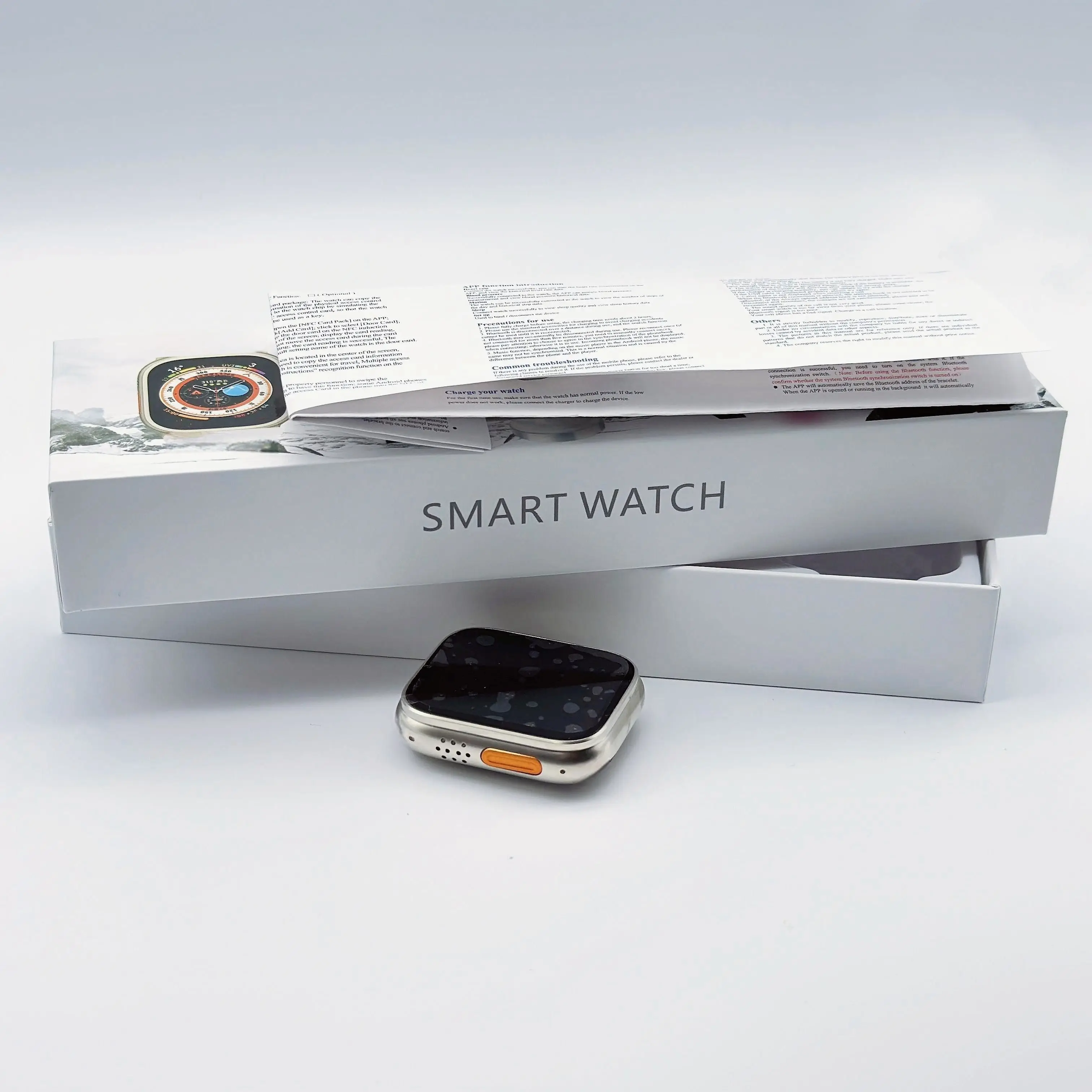 Factory wholesale T800 ultra Smartwatch Series 9 Heart rate BT Call For Man Women Sport Fitness Call T900 ultra T10 ultra 2023