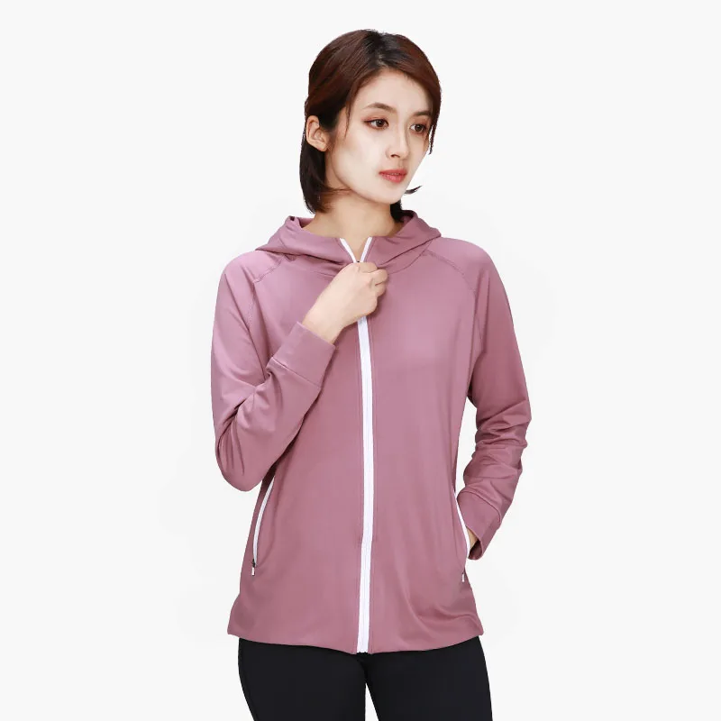 Unisex Pure Color Fashion High Quality Pocket Hoodies Sweatshirts Women Blank Zipper Casual Tracksuit