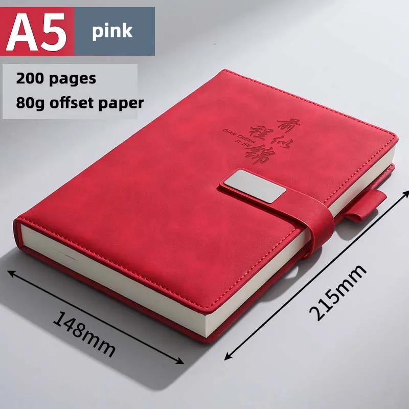 Custom a5 Notebook Planners and Soft Cover PU Leather Notebooks Loose-leaf and Binding Custom Manufacturer