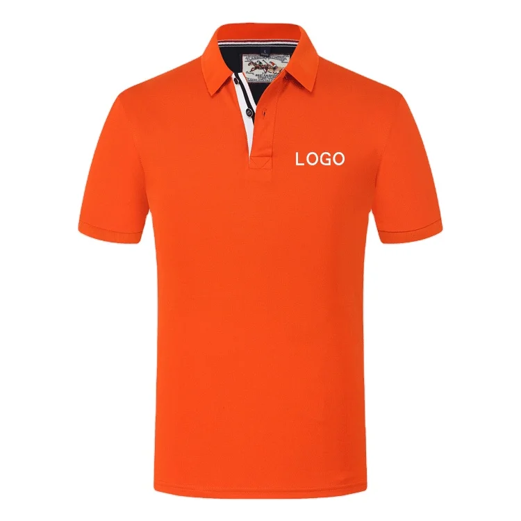 Custom blank polo shirt printed embroidery logo t shirt for men polo