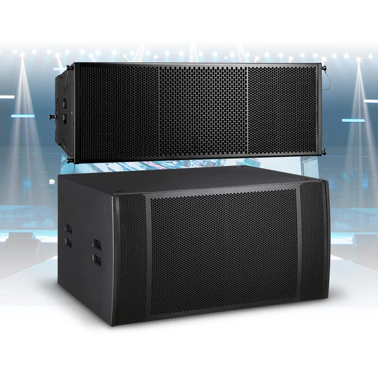 12inch line array active dj speaker set professional