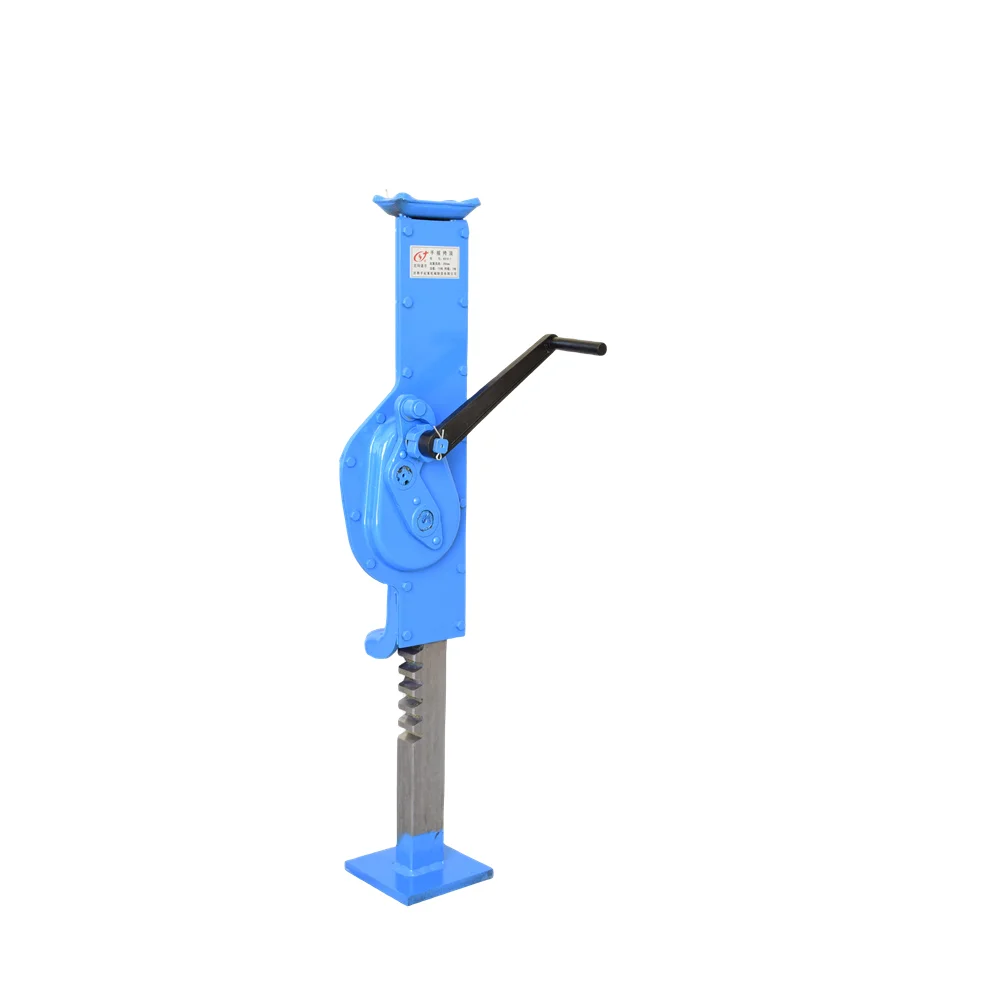 China factory direct sale mechanical Jacks crank handle mechanical machinery Jacks ratchet steel jack