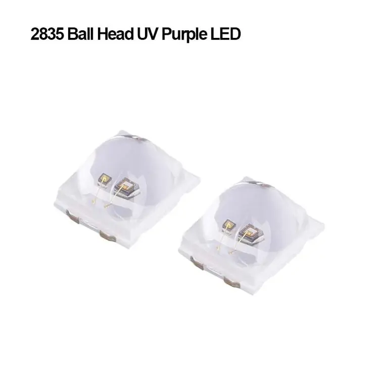 EU US Warehouse 365NM/395MN light source ball head beads 2835 Smd chip LED Diode For Led Backlight