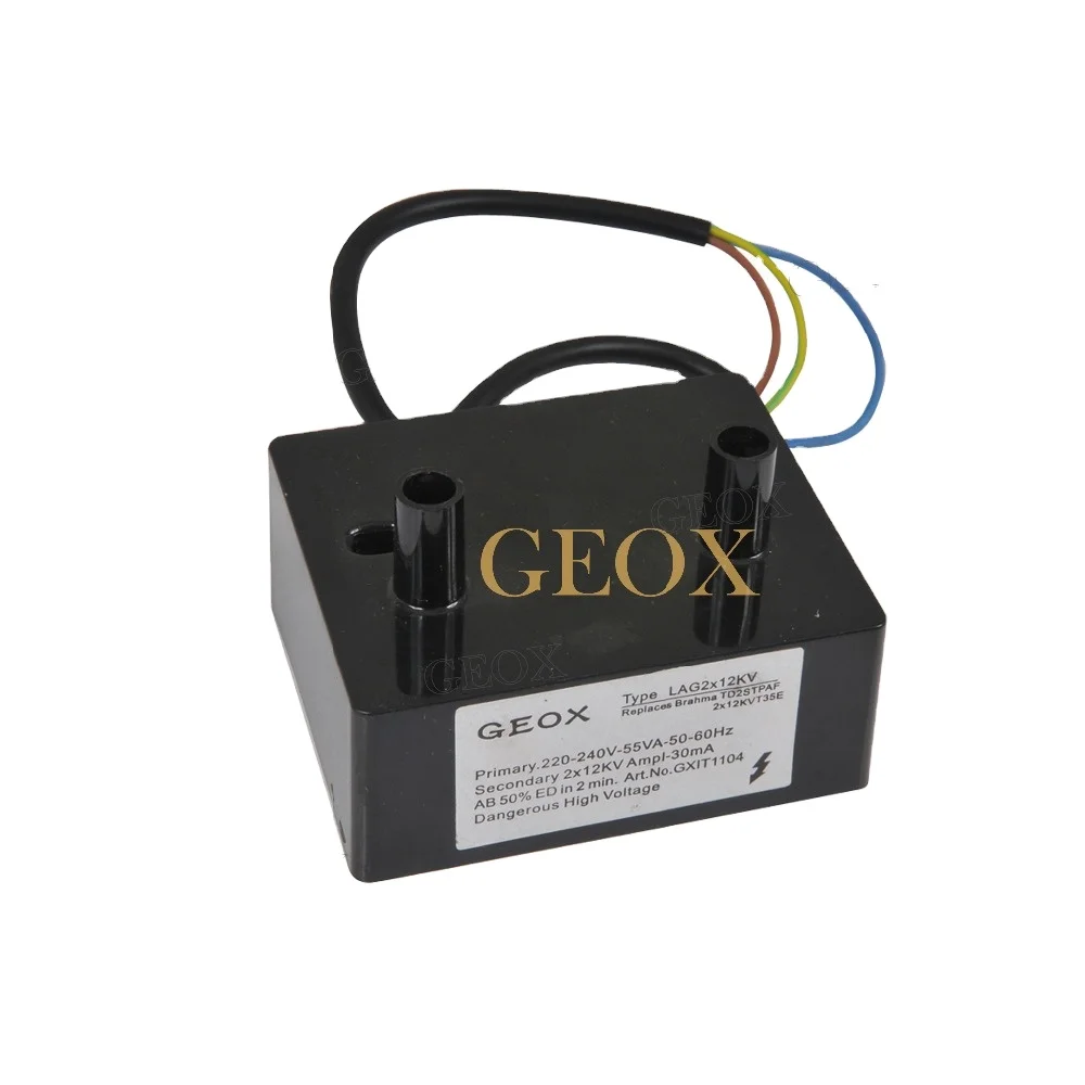 Сменный электронный трансформатор 2x10 кВ/2*12 кВ для масляных горелок сделано в