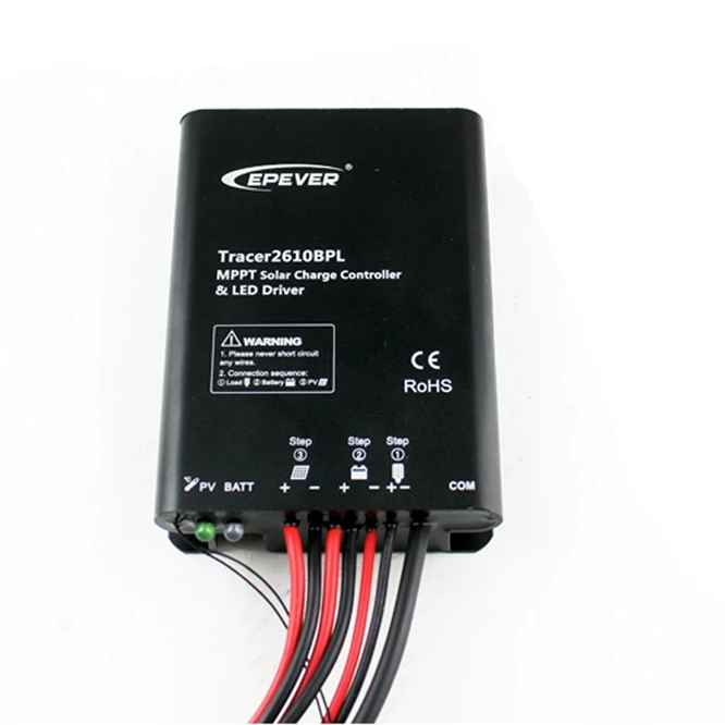 Tracer2610BPL Tracer Bpl серии Smart Mppt Солнечный контроллер светодиодного освещения солнечного заряда