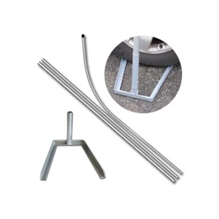 Outdoor Beach flag stand , 25mm aluminum feather banner pole mount hardware