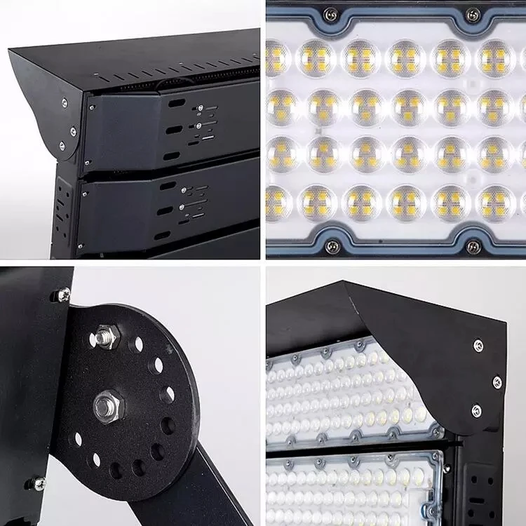 Wholesale Customization 1700W Ip65 Waterproof Stadium High Mast Lights 250w 500w 750w 1000w 1250w 1500w  Led Module Flood Light