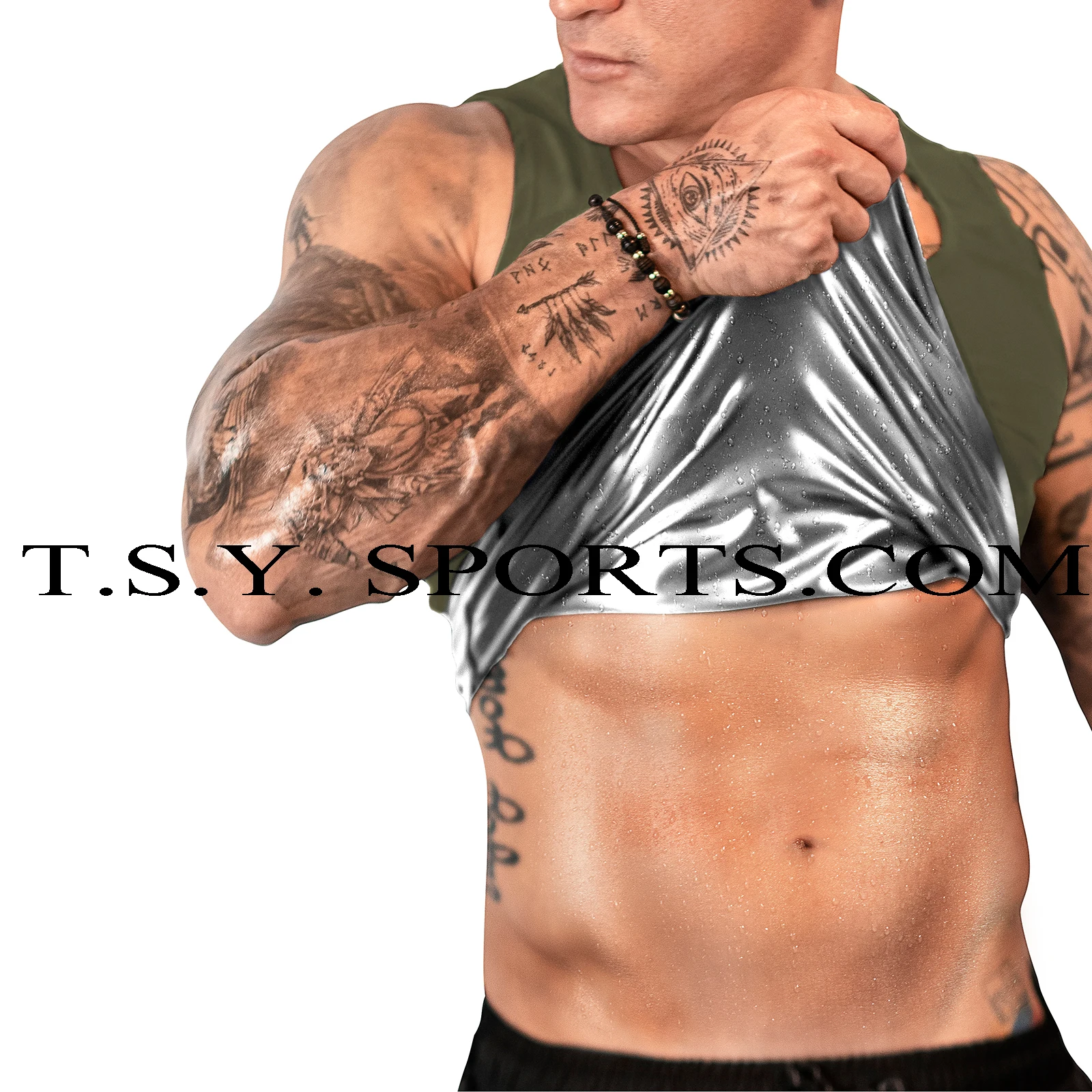 Hot Selling fitness Fat Burner  Premium Trimmer Compression Shaper Sauna Vest