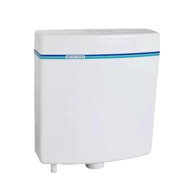 Durable toilet water tank compact plastic cistern dual flush tank for WC squat pan
