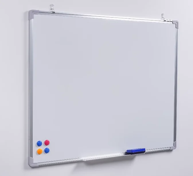 front white paint coating, hard coating, back rust proof moisture-proof galvanized sheet, aluminum frame whiteboard