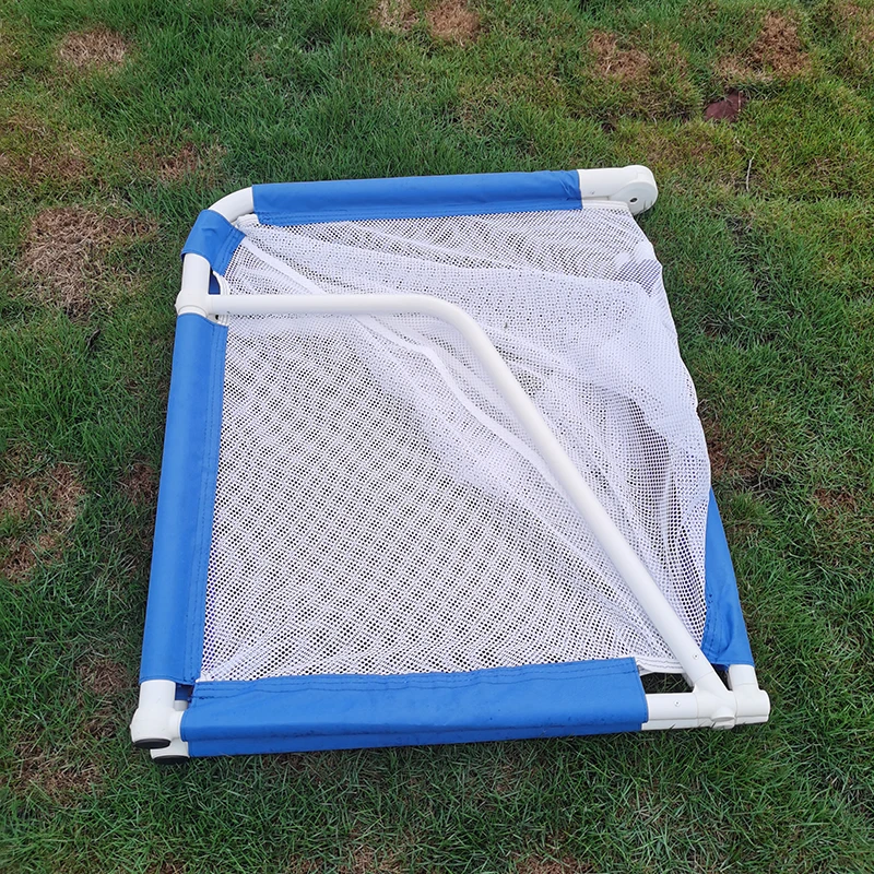 High School Aluminum 1.5M Full Size Folding Portable Soccer Goal Post Nets Lights For Football Playground