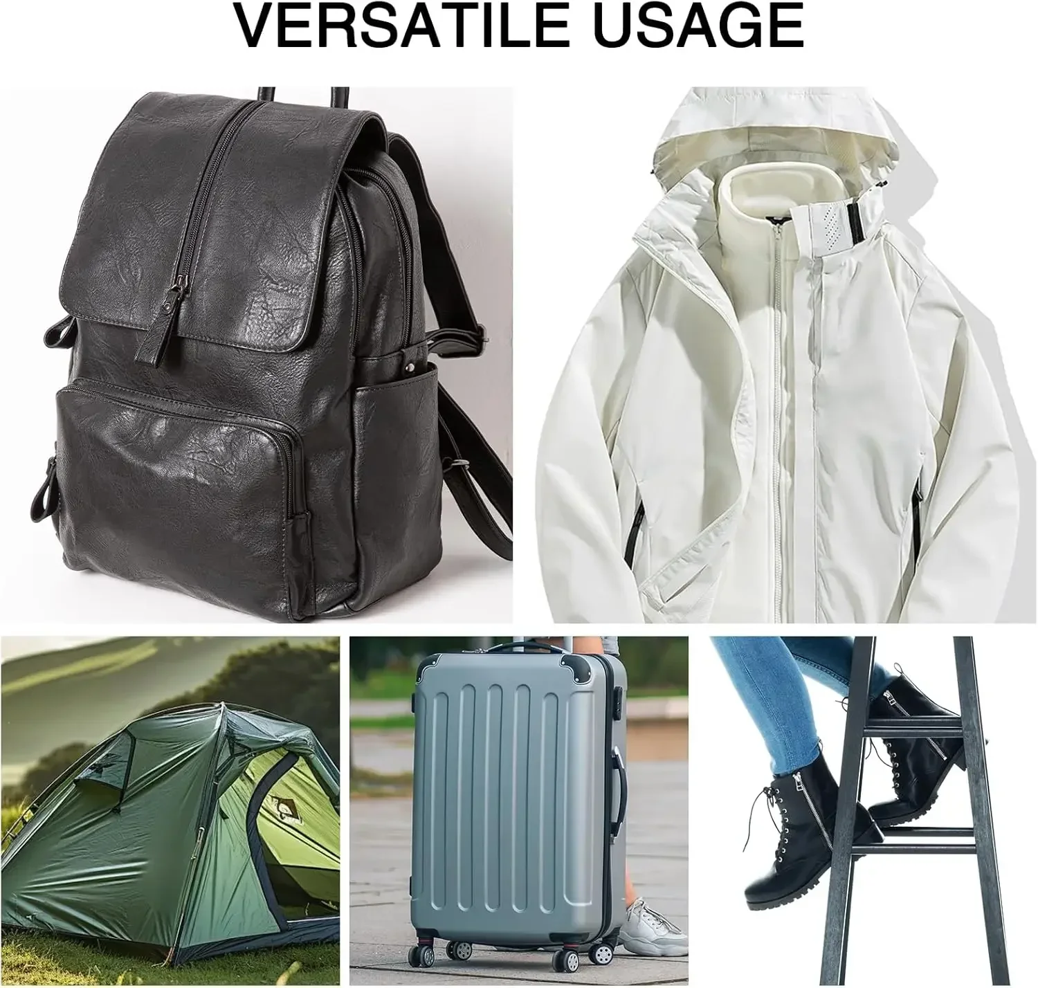 Removable Zipper Head Repairer Universal Replacement Metal Zipper Accessory Backpack Coat Jacket Garment Tool