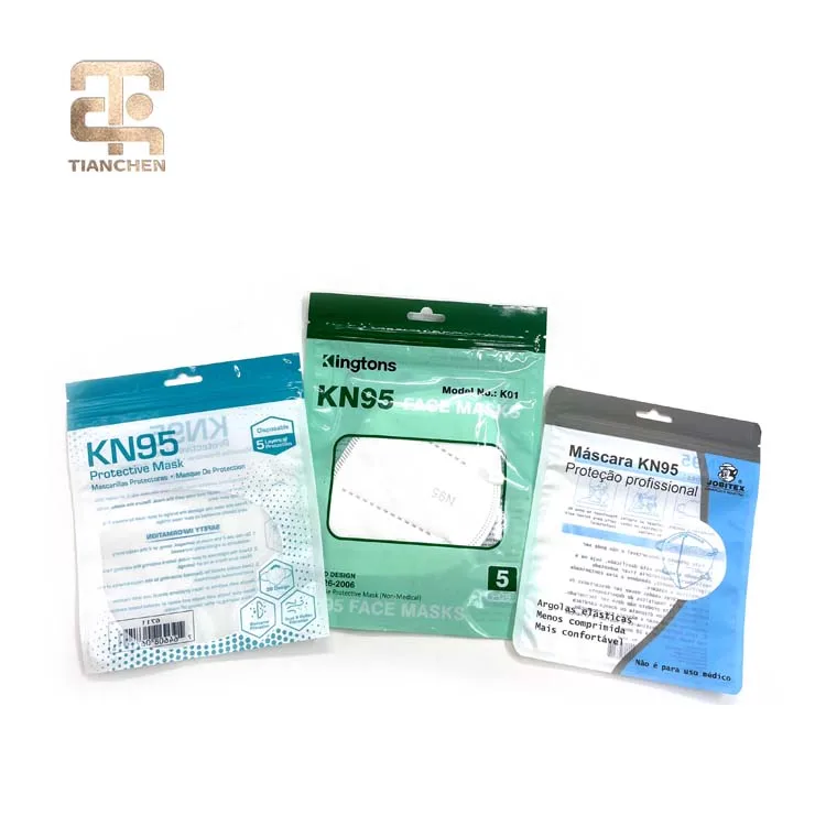 custom printedcarrying packaging bag laminated plastic Daily Chemicals washing liquid detergent mask Packing tape pack