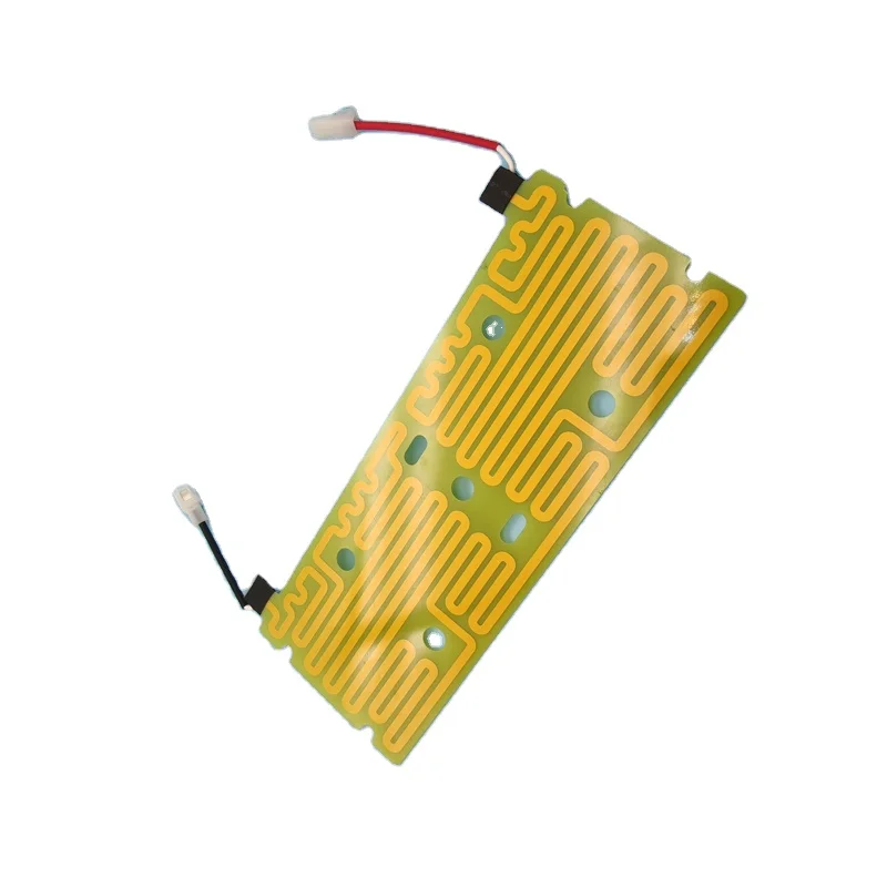 Customized 500x500mm 1000w silicone rubber polyimide film heater 12v