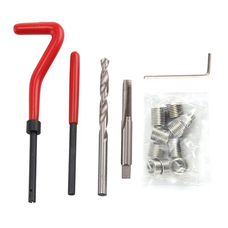 Threading Tool 25 Thread Repair Tools Set Thread Repair Kit For Car Plug Wrench