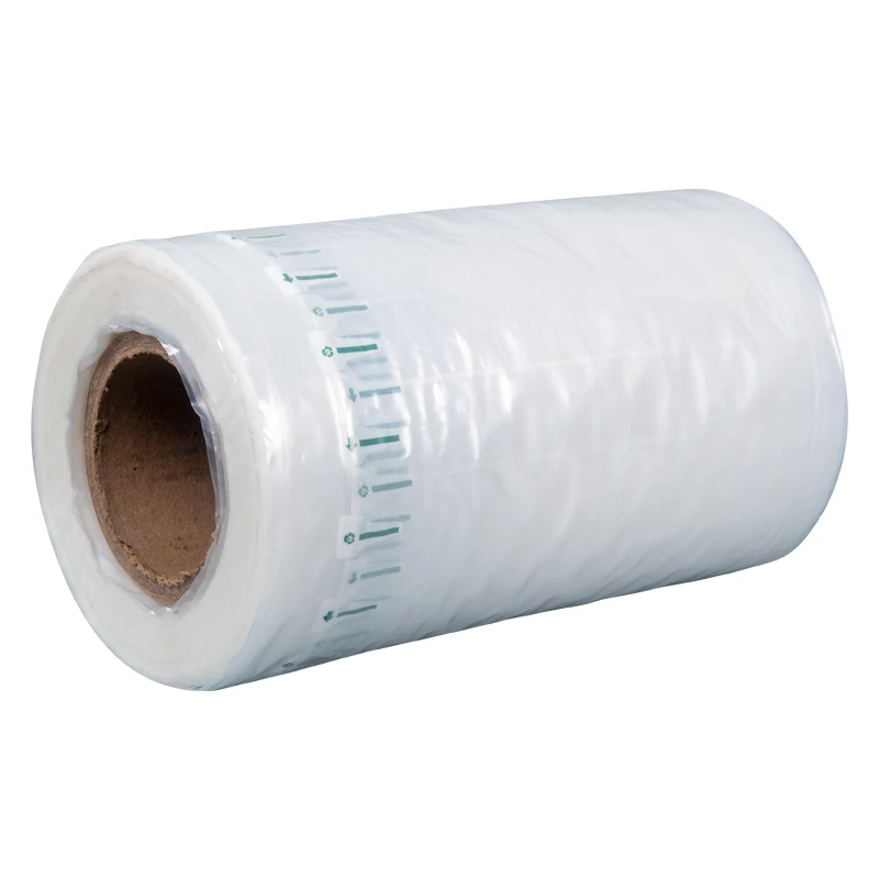 50um Manufacturer Air Bubble Cushion Wrap Air Column Roll Inflatable Rolls Bag Packaging Air Column Sheet Buffer Roll