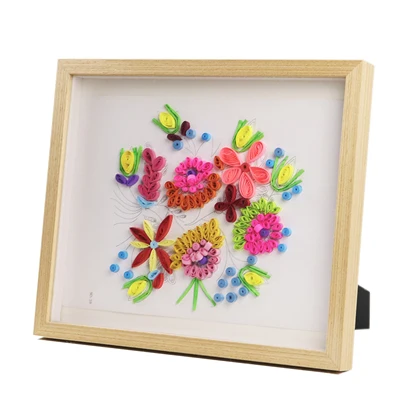 Customized Solid Wood Photo Farme Vintage Dried Flowers Box Wall Hanging Table Display Picture Frame Deep Shadow Box Frame