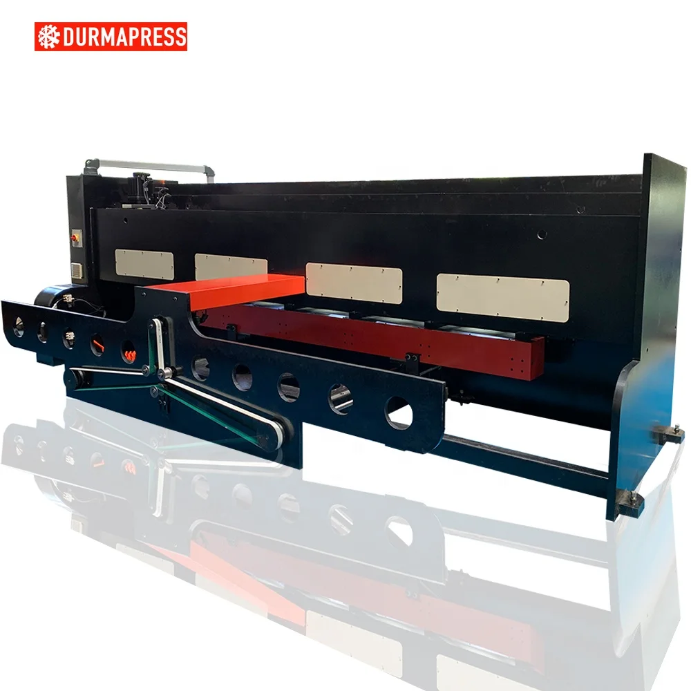 Full Functional used duct board grooving machine for aluminum steel