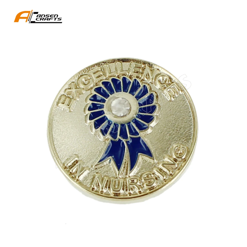 
Wholesales Medical Health Heroes Nursing Doctor Enamel Engraving Love Excellent Field Frontliner Heart Shape Badge Lapel Pin 