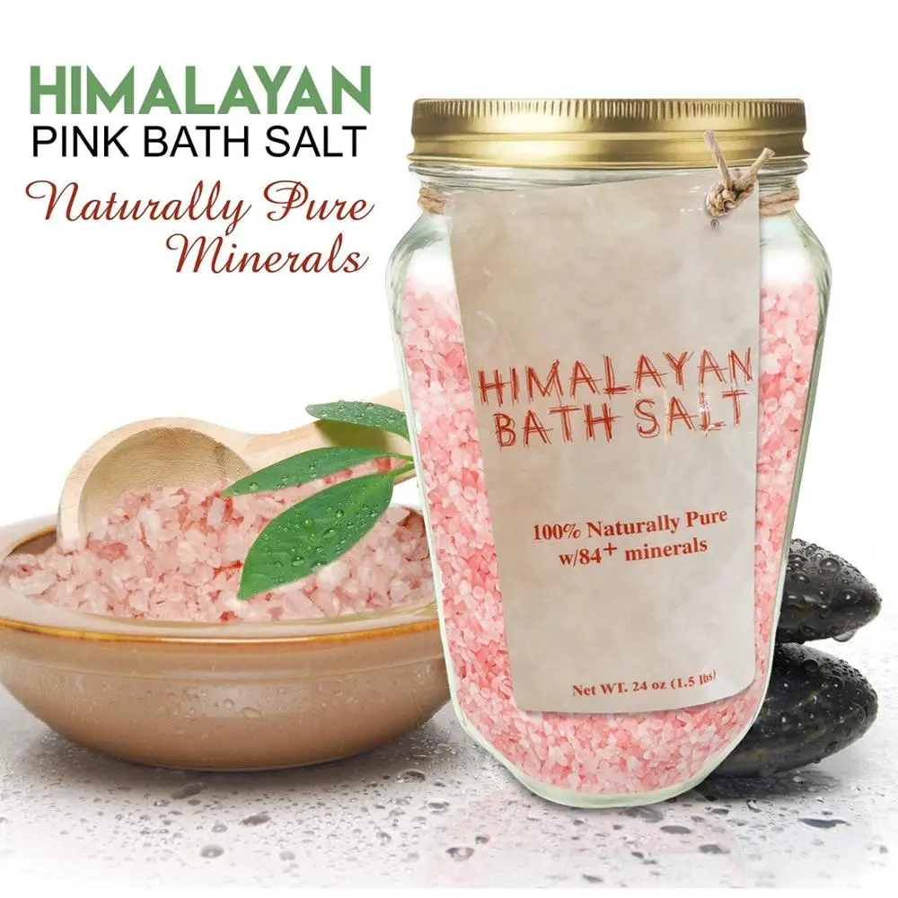 
Himalayan Natural Bath Detox Salt , Himalayan Bath Spa Natural Pink Salt Natural Rock Salt Scent Customized 5 Years Adults 99.9% 
