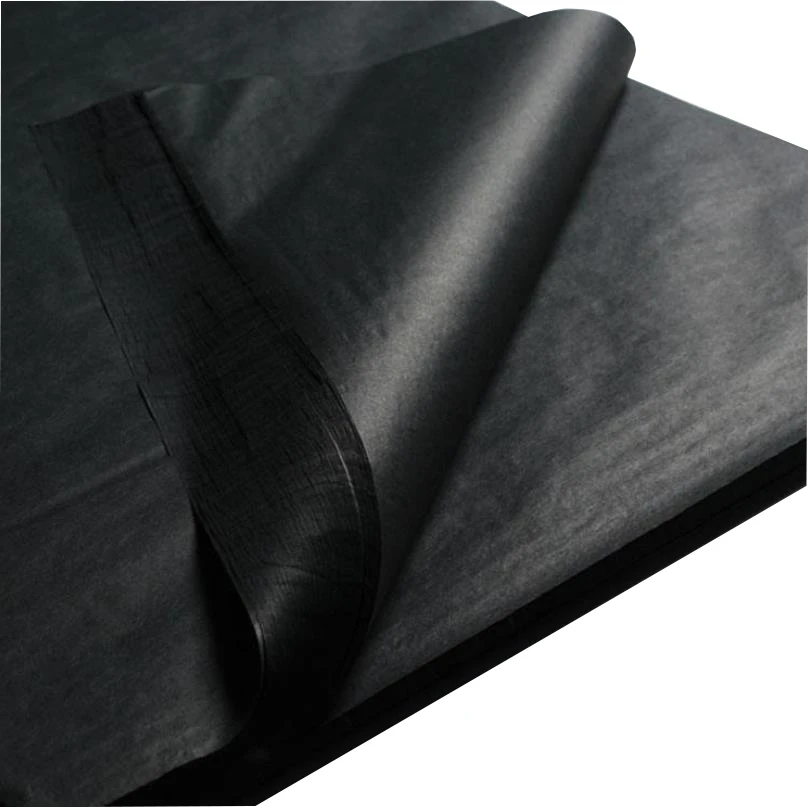 
2020 wholesale black tissue paper garment clothes and shoes packaging wrapping paper tissue 