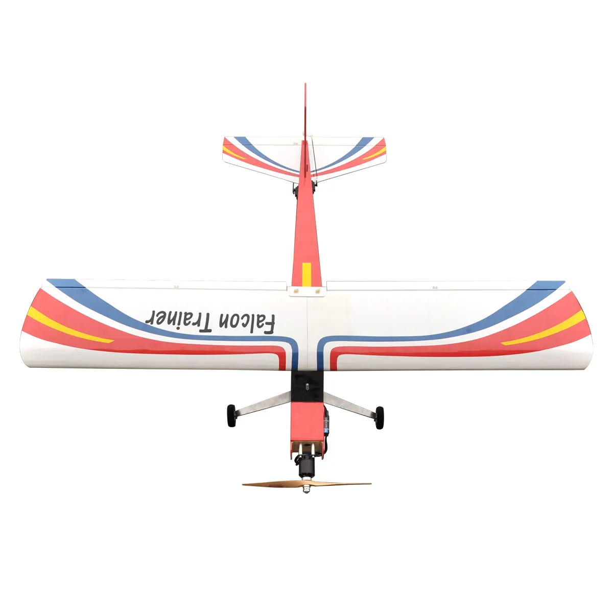73.2inch Falcon Trainer Red+White 20CC Gasoline / Electric RC Fixed Wing Model Plane Airplane