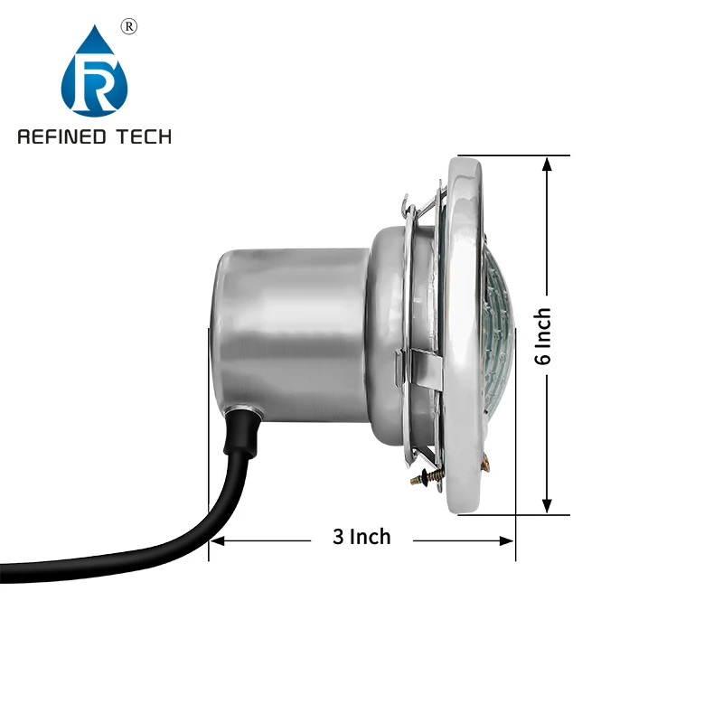 6 дюймов 50 футов AC12V меняющий цвет RGB подводный Pentair IntelliBrite 5 г светодиодный бассейн спа свет для бассейнов и спа-лампы Замена
