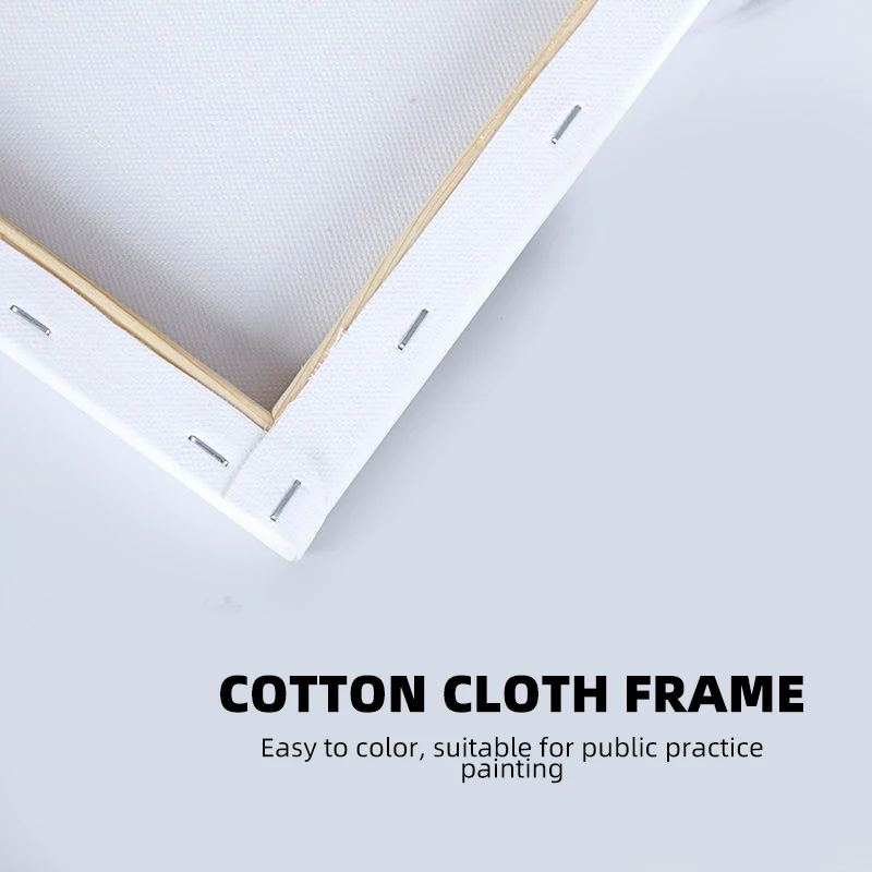 4K 8K 280Gms Blank Paint Canvas Frame Stretched Canvas 100% Cotton Blank Stretched Canvas Inkjet Cotton Wrapped Canvases